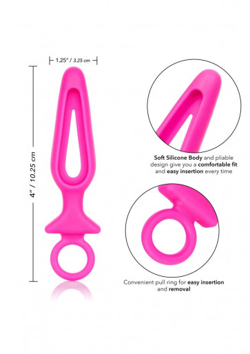 Cuneo Anale - Silicone Groove Probe Pink