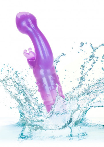 Stimolatore Punto G e Clitoride - Butterfly Kiss Purple