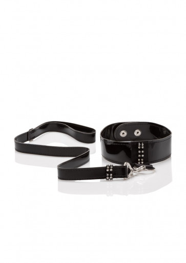 Collare con Guinzaglio - Diamond Leash and Collar Set