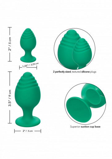 Kit Cunei Anali - Cheeky Buttplug - Green