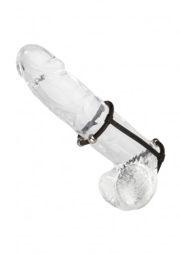 Anello Fallico Doppio - Beaded Silicone Enhancer Cage