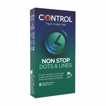 Preservativi - Non Stop Dots & Lines (6 pz)