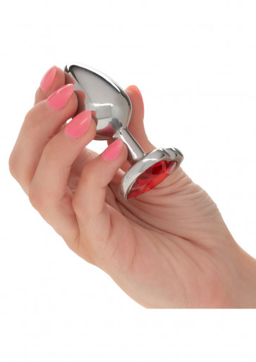 Cuneo Anale - Small Ruby Heart Plug