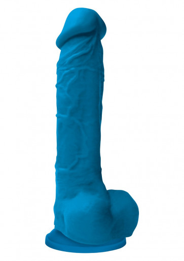 Fallo - Coloursoft 8" Dildo Blue