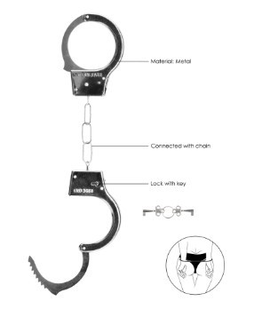 Manette - Beginner's Handcuffs Metal