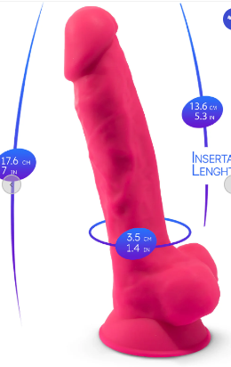 Fallo Realistico - Dildo Model 7 Pink 
