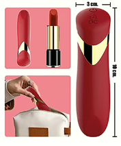 Mini Vibratore - Secret Lipstick Red