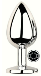 Plug Anale -  Anal Plug Silver - L