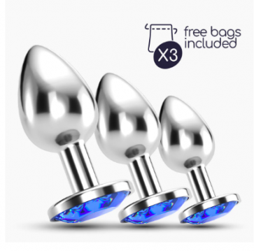 Trio Plug Anale - Bijou 