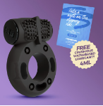 Anello Fallico Vibrante - Booster - Black