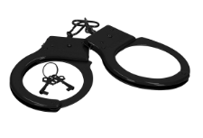 Manette - Metal Handcuffs Black