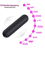 Stimolatore Clitoride - Vibra-Me Black