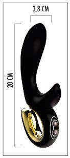 Vibratore e Stimolatore Clitoride - Boost Joy Black