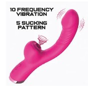 Vibratore e Stimolatore Clitoride - Cute Bunny Pink
