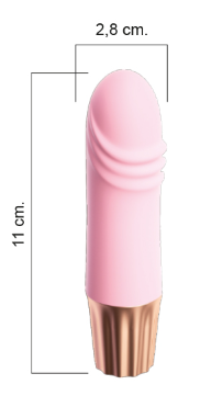 Stimolatore Clitoride e PuntoG - Touch Me Vibe Pink