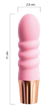 Stimolatore Clitoride e PuntoG - Discreet Vibe Pink