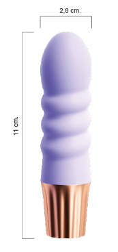 Stimolatore Clitoride e PuntoG - Discreet Vibe Purple