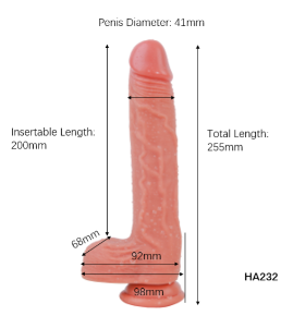 Fallo Realistico - Super Soft Realistic Dual Density Dick