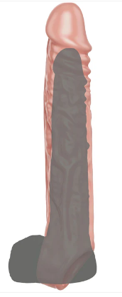 Guaina Pene - Extension Sleeve Large (19 cm)