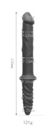 Dildo con doppio Plug Anale - Silicone Double Anal Plug Dildo