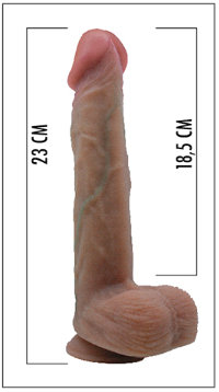 Fallo Realistico Vibrante - Cock ModelS10