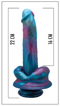 Fallo Vibrante - Perfect Cock Colored