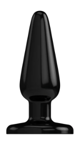 Cuneo Anale - Butt Plug - Basic - 3 Inch - Black