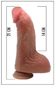 Model S2 Silicon Vibrator Cock