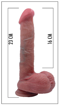 Fallo Realistico - Model S60 Silicone Dildo 