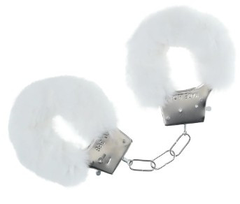 Manette - Classic Fluffy Handcuffs - White