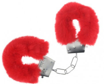 Manette - Classic Fluffy Handcuffs - Red