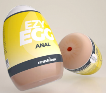 Masturbatore - Ezy Egg -  Anal - Yellow