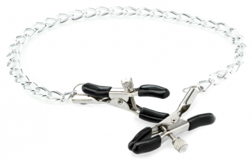 Morsetti per Capezzoli - Nipple Clamps with Ring and Chain