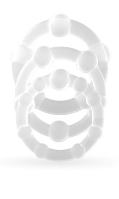 Set Anelli Fallici - Triple Bead