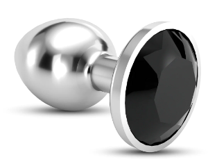 Cuneo Anale - Bijou - Anal Jewel Plug - Medium - Black