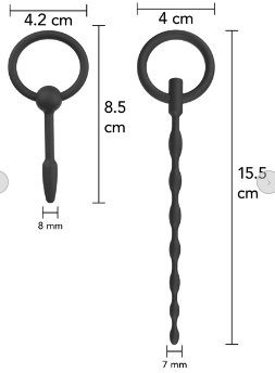 Sonda Uretrale - Penis Plug Set Starter 2 pcs