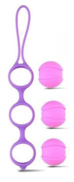 Palline Vaginali  - Triple Pleasure Purple