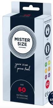 Preservativi - Mister Size 60mm (10 pcs)