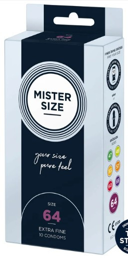 Preservativi - Mister Size 64 mm (10 pcs)