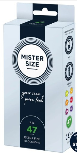 Preservativi - Mister Size 47 mm (10 pcs)