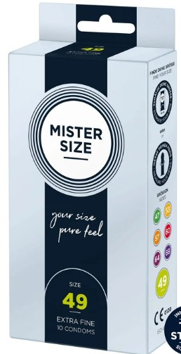 Preservativi - Mister Size 49 mm (10 pcs)