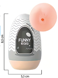 Masturbatore - Funny Egg – FE-BLK
