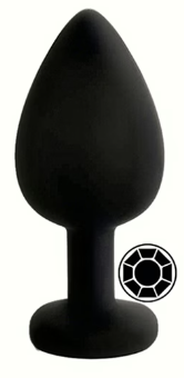 Plug Anale -  Anal Plug Black- L