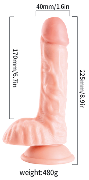 Fallo Realistico  - PVC Dildo – Model-B046