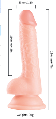 Fallo Realistico - PVC Dildo – Model-B031