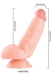 Fallo Realistico - PVC Dildo 