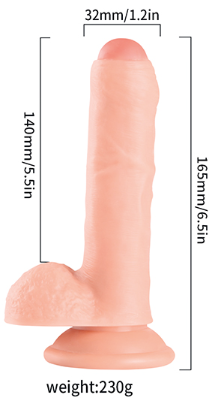 Fallo Realistico - PVC Dildo – Model-B054 