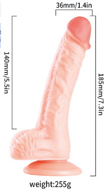 Fallo Realistico - PVC Dildo – Model-B050 