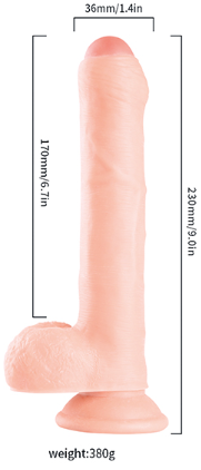 Fallo Realistico - PVC Dildo – Model-B038