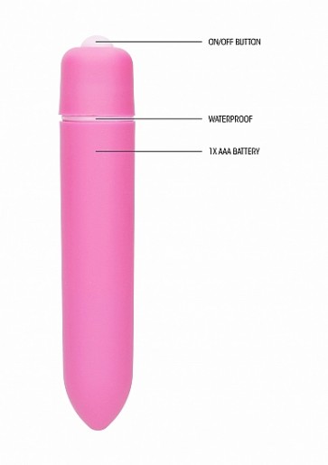 Mini Vibratore - 1 Speed Bullet - Pink